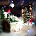 A tree in the Pine Mountain Village display of Charles Elkins' Winter Wonderland on Monday. The displays can have up to 650 trees. Daniel Brenner I AnnArbor.com